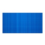 Blue Abstract, Background Pattern Satin Wrap 35  x 70 