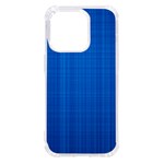 Blue Abstract, Background Pattern iPhone 14 Pro TPU UV Print Case