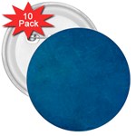 Blue Stone Texture Grunge, Stone Backgrounds 3  Buttons (10 pack) 