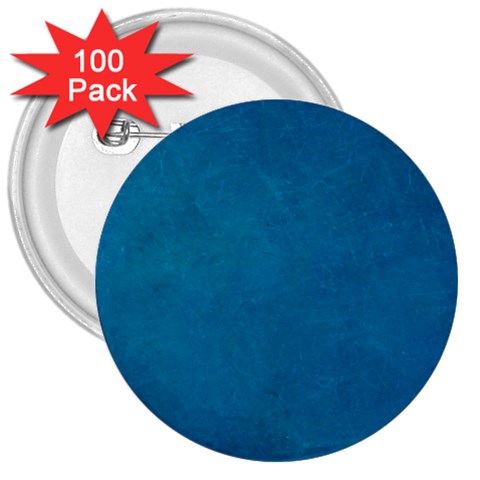 Blue Stone Texture Grunge, Stone Backgrounds 3  Buttons (100 pack)  from UrbanLoad.com Front