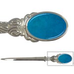 Blue Stone Texture Grunge, Stone Backgrounds Letter Opener