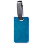 Blue Stone Texture Grunge, Stone Backgrounds Luggage Tag (one side)