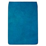 Blue Stone Texture Grunge, Stone Backgrounds Removable Flap Cover (L)
