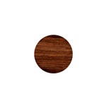 Brown Wooden Texture 1  Mini Buttons