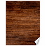 Brown Wooden Texture Canvas 12  x 16 