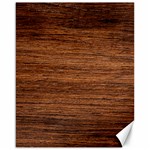 Brown Wooden Texture Canvas 16  x 20 