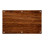 Brown Wooden Texture Banner and Sign 5  x 3 