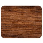 Brown Wooden Texture Premium Plush Fleece Blanket (Medium)