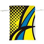 Colorful Abstract Background Art Lightweight Drawstring Pouch (XL)