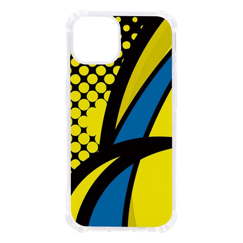Colorful Abstract Background Art iPhone 13 TPU UV Print Case from UrbanLoad.com Front