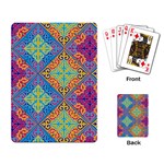 Colorful Floral Ornament, Floral Patterns Playing Cards Single Design (Rectangle)