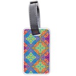 Colorful Floral Ornament, Floral Patterns Luggage Tag (one side)
