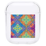 Colorful Floral Ornament, Floral Patterns Hard PC AirPods 1/2 Case