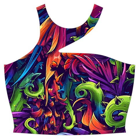 Colorful Floral Patterns, Abstract Floral Background Cut Out Top from UrbanLoad.com Front