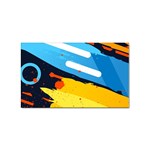 Colorful Paint Strokes Sticker Rectangular (100 pack)