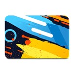 Colorful Paint Strokes Plate Mats