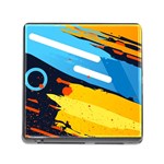 Colorful Paint Strokes Memory Card Reader (Square 5 Slot)