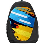 Colorful Paint Strokes Backpack Bag