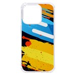 Colorful Paint Strokes iPhone 14 Pro TPU UV Print Case