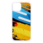 Colorful Paint Strokes iPhone 13 TPU UV Print Case