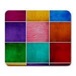 Colorful Squares, Abstract, Art, Background Large Mousepad