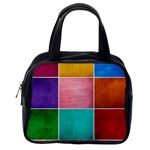 Colorful Squares, Abstract, Art, Background Classic Handbag (One Side)