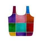 Colorful Squares, Abstract, Art, Background Full Print Recycle Bag (S)