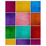 Colorful Squares, Abstract, Art, Background Drawstring Bag (Small)