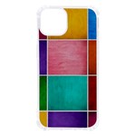 Colorful Squares, Abstract, Art, Background iPhone 13 TPU UV Print Case