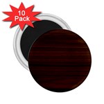 Dark Brown Wood Texture, Cherry Wood Texture, Wooden 2.25  Magnets (10 pack) 