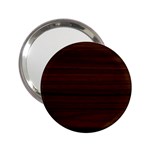 Dark Brown Wood Texture, Cherry Wood Texture, Wooden 2.25  Handbag Mirrors
