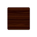 Dark Brown Wood Texture, Cherry Wood Texture, Wooden Square Magnet