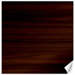 Dark Brown Wood Texture, Cherry Wood Texture, Wooden Canvas 12  x 12 