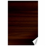 Dark Brown Wood Texture, Cherry Wood Texture, Wooden Canvas 20  x 30 