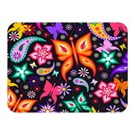 Floral Butterflies Two Sides Premium Plush Fleece Blanket (Mini)