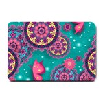 Floral Pattern, Abstract, Colorful, Flow Small Doormat