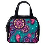 Floral Pattern, Abstract, Colorful, Flow Classic Handbag (One Side)