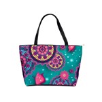 Floral Pattern, Abstract, Colorful, Flow Classic Shoulder Handbag