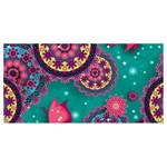 Floral Pattern, Abstract, Colorful, Flow Banner and Sign 8  x 4 