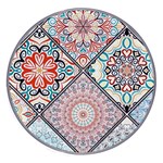 Flowers Pattern, Abstract, Art, Colorful Wireless Fast Charger(White)