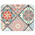 Flowers Pattern, Abstract, Art, Colorful Premium Plush Fleece Blanket (Medium)