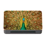 Peacock Feather Bird Peafowl Memory Card Reader with CF