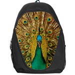 Peacock Feather Bird Peafowl Backpack Bag