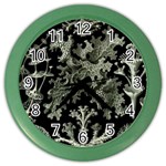Weave Haeckel Lichenes Photobionten Color Wall Clock
