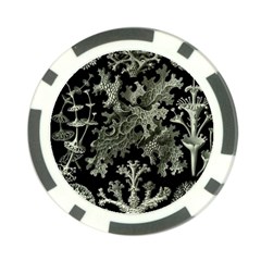 Weave Haeckel Lichenes Photobionten Poker Chip Card Guard from UrbanLoad.com Front