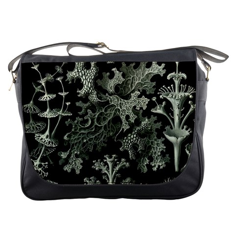 Weave Haeckel Lichenes Photobionten Messenger Bag from UrbanLoad.com Front