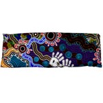 Authentic Aboriginal Art - Discovering Your Dreams Body Pillow Case (Dakimakura)