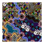 Authentic Aboriginal Art - Discovering Your Dreams Banner and Sign 3  x 3 