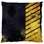 Grunge Lines Stone Textures, Background With Lines Standard Premium Plush Fleece Cushion Case (Two Sides)