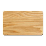 Light Wooden Texture, Wooden Light Brown Background Magnet (Rectangular)